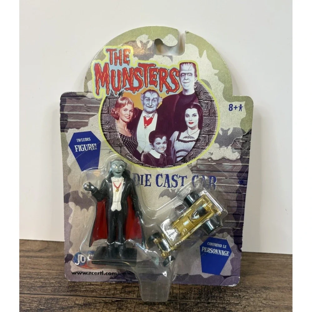 The Munsters Dragula Grandpa Coffin 1/64 Die Cast Car Joy Ride 2004